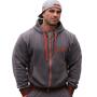 BRACHIAL Zip Hoodie "Spacy" anthrazit