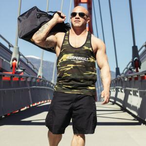 K&Ouml;RPERKULT Stringer Tank Top  camo L
