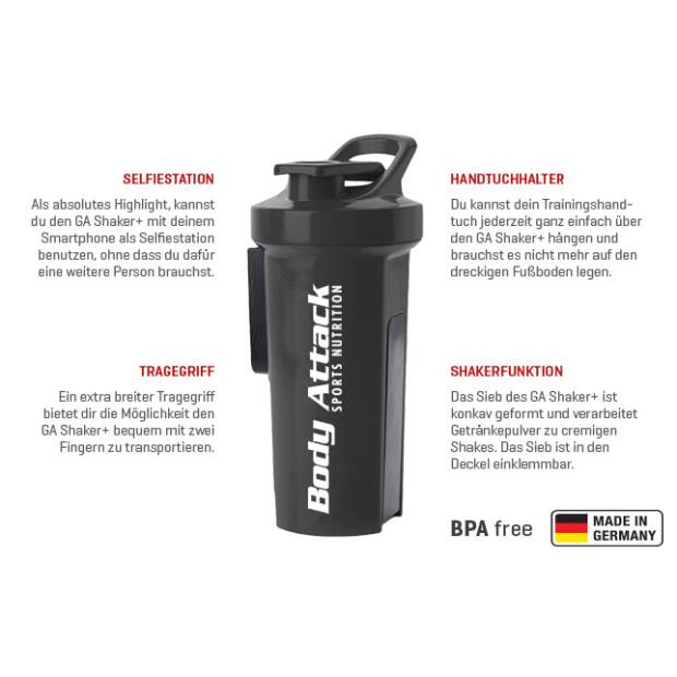 Body Attack Shaker ShakeOne 600ml