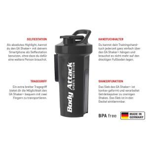 BODY ATTACK GA Shaker+ 1000ml
