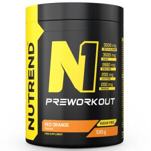 NUTREND N1 Pre Workout Booster 510g Rote Orange