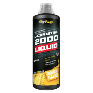 MY SUPPS L-Carnitine 2000 Liquid 1000ml Tropical
