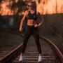 K&Ouml;RPERKULT Leggings "Riffle" black
