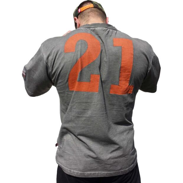 BRACHIAL T-Shirt "Back Flipt" grey
