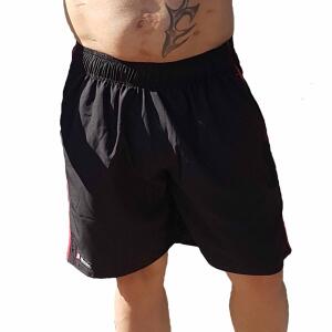 BRACHIAL Short "Airy" schwarz/rot