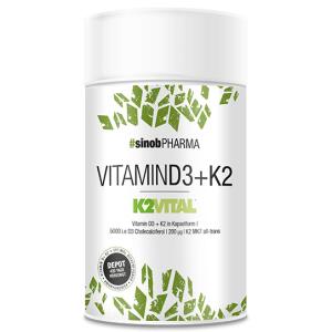 BLACKLINE 2.0 Vitamin D3+K2 60 vegane Caps