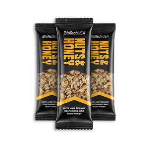 BioTechUSA Nuts &amp; Honey Bar 35g Pekanuss mit Honig