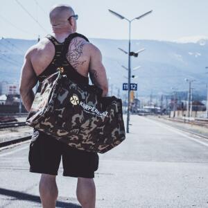 KÖRPERKULT Gym Bag XL camo
