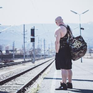 KÖRPERKULT Gym Bag XL camo