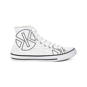 KÖRPERKULT High Top Sneakers white/black