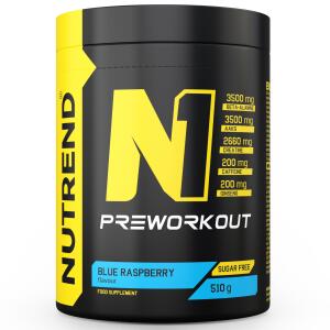 NUTREND N1 Pre Workout Booster 510g Blaue Himbeere